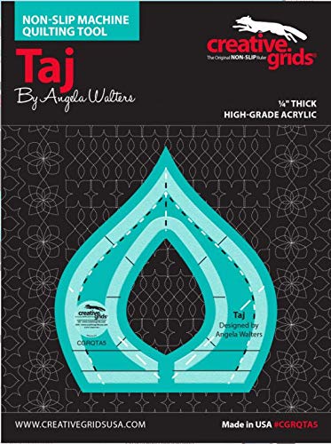 Creative Grids Machine Quilting Tool 3 Pack - Taj, Elvira, Chevy - Designed by Angela Walters - Image 2